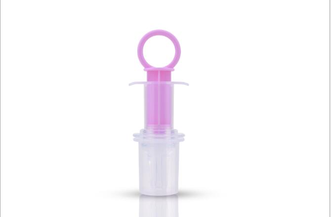 Baby syringe medicine feeder infant pacifier type medicine feeder