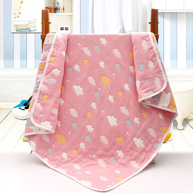 Newborn bath blanket